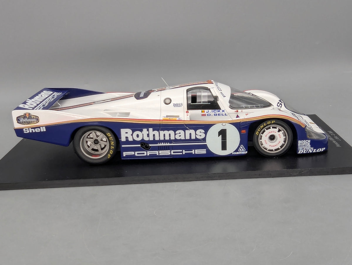 Modellautos 1:18 Spark Porsche 956 2nd 24h Le Mans 1983 #1 Ickx mit OVP