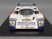 Modellautos 1:18 Spark Porsche 956 2nd 24h Le Mans 1983 #1 Ickx mit OVP