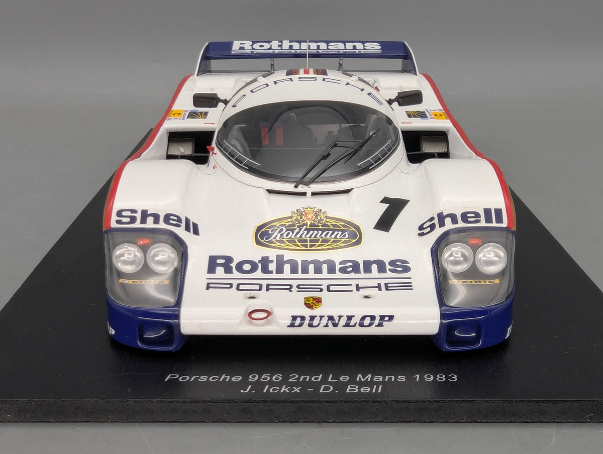 Modellautos 1:18 Spark Porsche 956 2nd 24h Le Mans 1983 #1 Ickx mit OVP