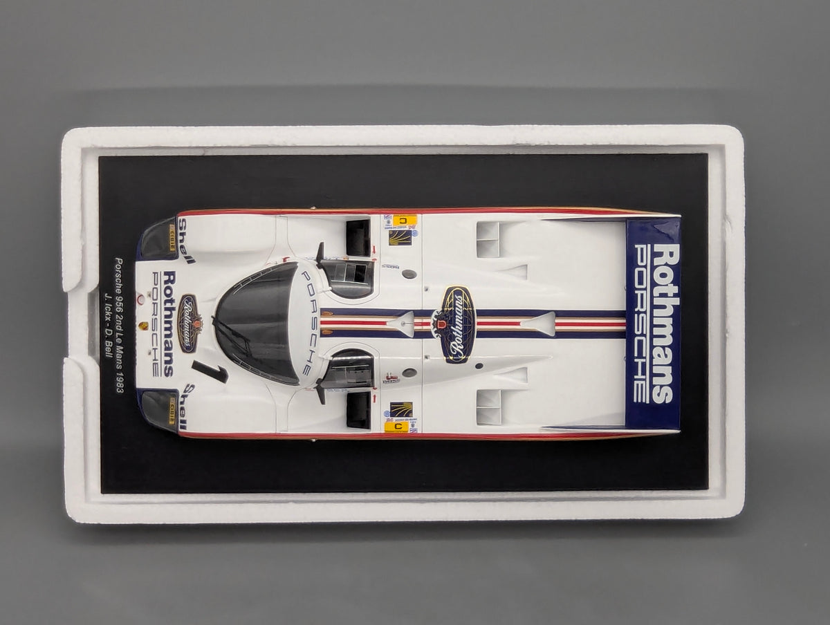 Modellautos 1:18 Spark Porsche 956 2nd 24h Le Mans 1983 #1 Ickx mit OVP
