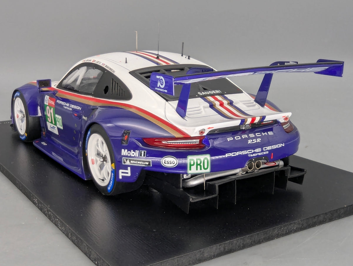 Modellautos 1:18 Spark Porsche 911 RSR 24h Le Mans 2018 #91 mit OVP