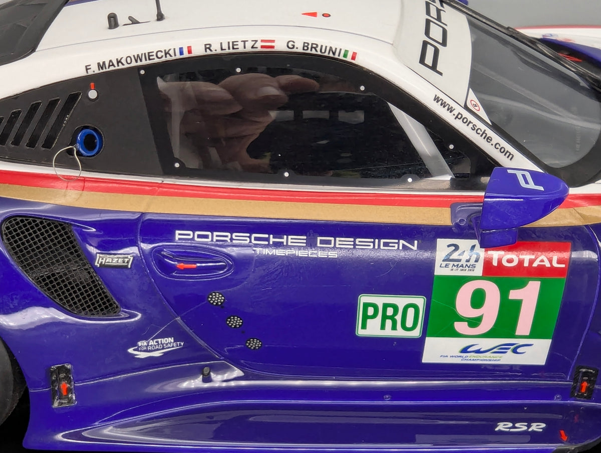 Modellautos 1:18 Spark Porsche 911 RSR 24h Le Mans 2018 #91 mit OVP
