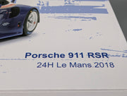 Modellautos 1:18 Spark Porsche 911 RSR 24h Le Mans 2018 #91 mit OVP