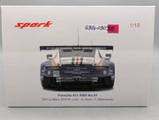 Modellautos 1:18 Spark Porsche 911 RSR 24h Le Mans 2018 #91 mit OVP