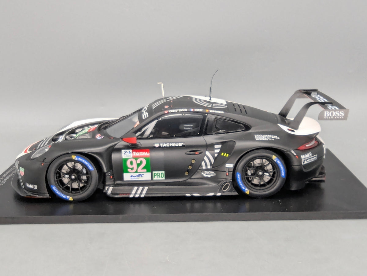 Modellautos 1:18 Spark Porsche 911 RSR-19 24h Le Mans 2020 #92 mit OVP