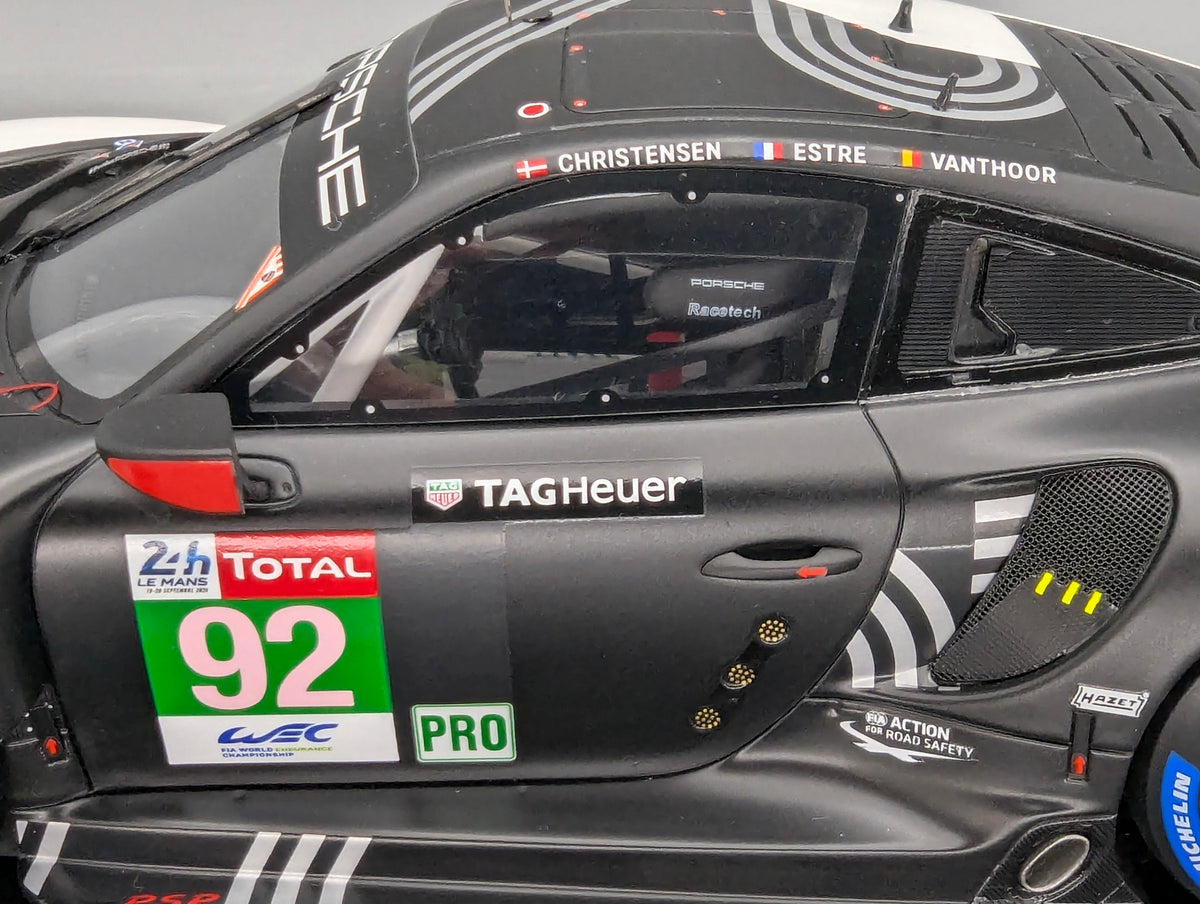 Modellautos 1:18 Spark Porsche 911 RSR-19 24h Le Mans 2020 #92 mit OVP