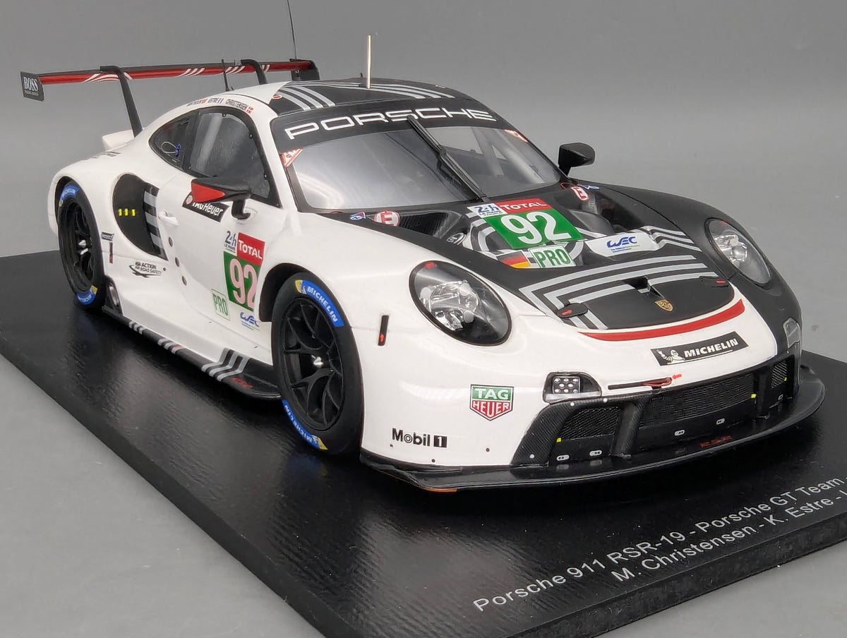 Modellautos 1:18 Spark Porsche 911 RSR-19 24h Le Mans 2020 #92 mit OVP