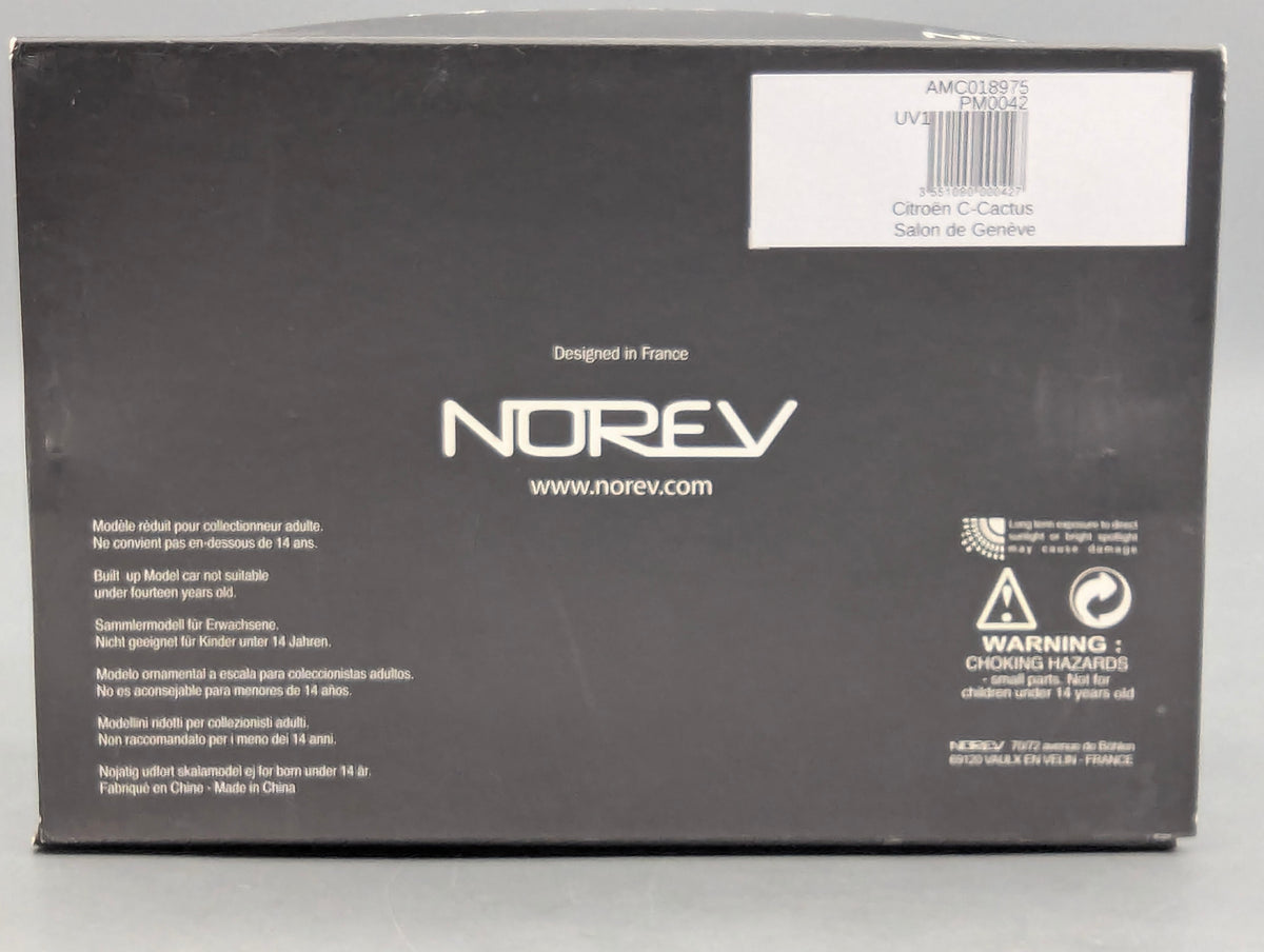 Modellautos 1:43 Norev PM0042 Citroen C Cactus Salon de Geneve mit OVP