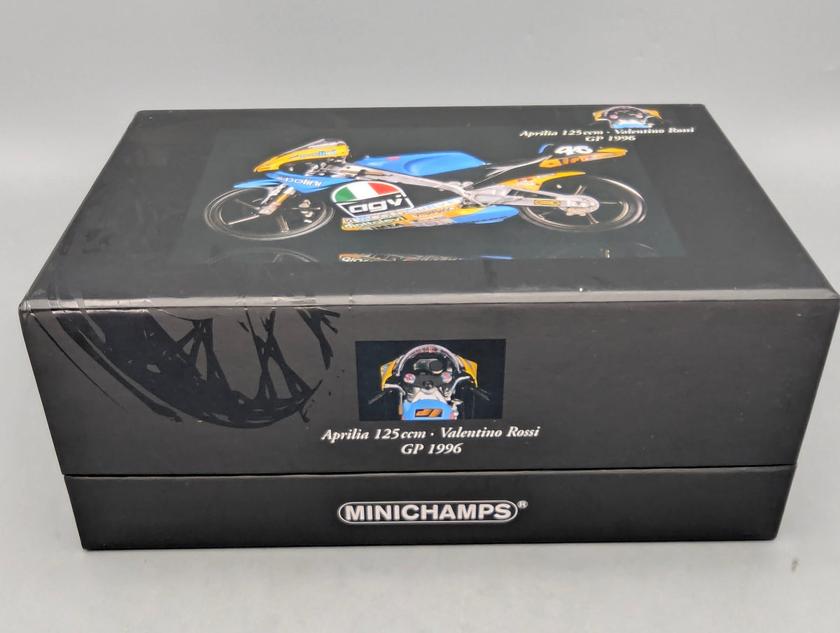Motorrad Modell 1:12 Minichamps Aprilia 125 ccm GP 1996 #46 Valentino Rossi mit OVP