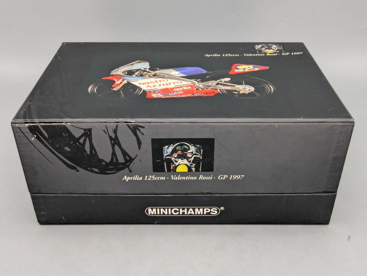 Motorrad Modell 1:12 Minichamps Aprilia 125 ccm GP 1997 #46 Valentino Rossi mit OVP
