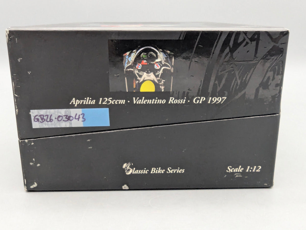 Motorrad Modell 1:12 Minichamps Aprilia 125 ccm GP 1997 #46 Valentino Rossi mit OVP