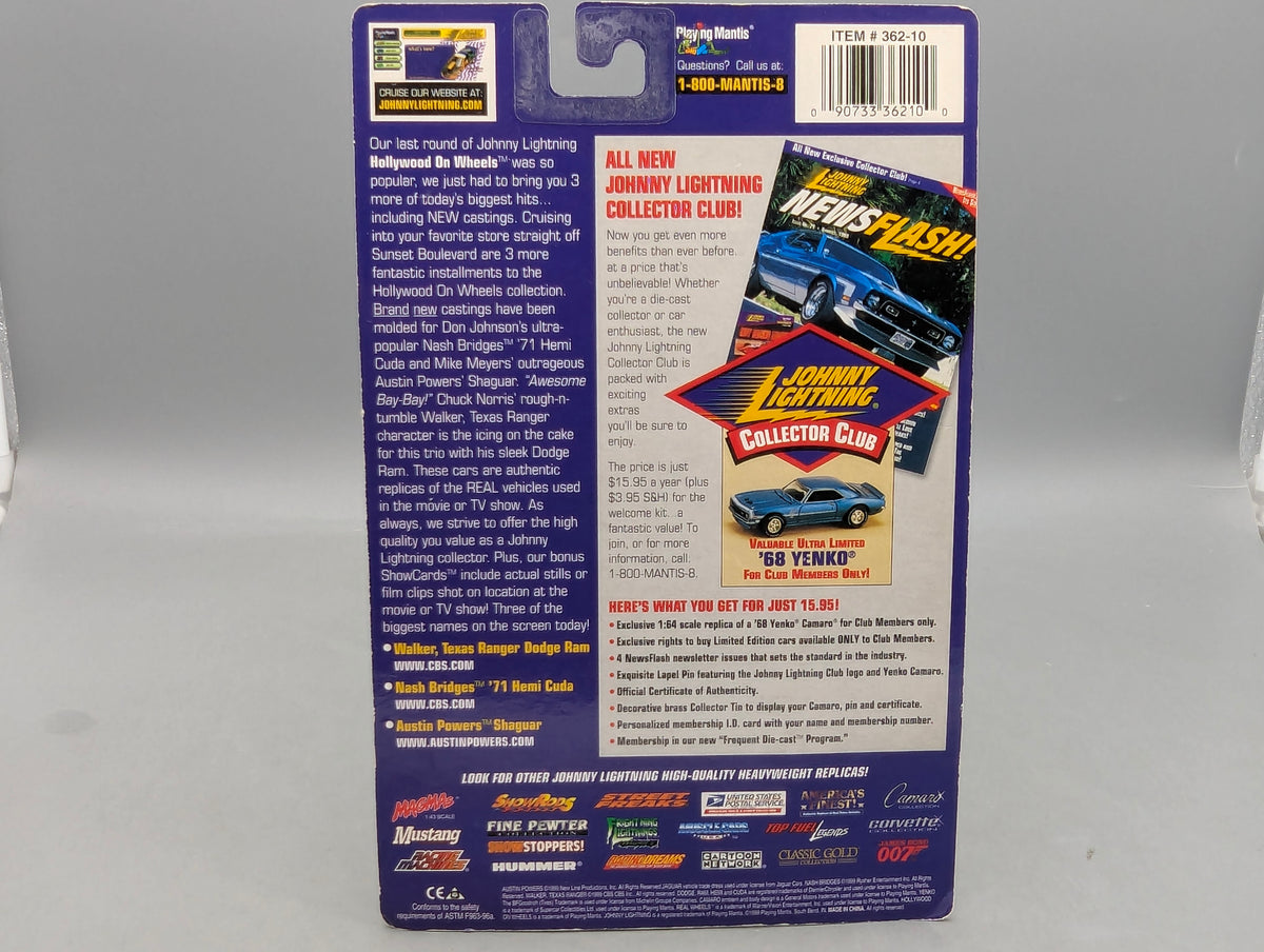 Modellautos 1:64 Johnny Lightning Austin Powers Shaguar Jaguar E-Type Ungeöffnete OVP