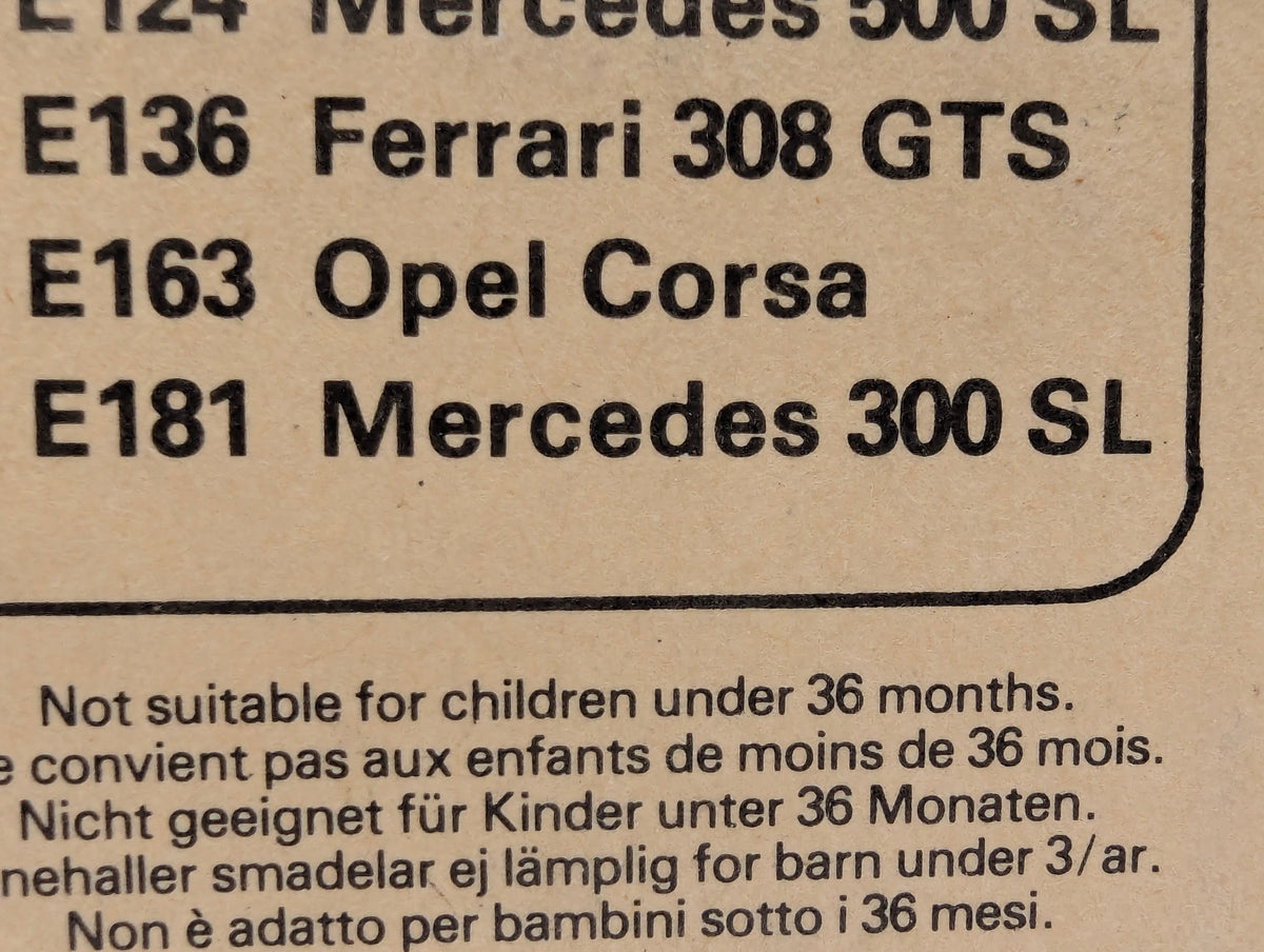 Modellautos 1:43 Corgi Toys 181 Mercedes Benz 300 SL 1954 ungeöffnete OVP