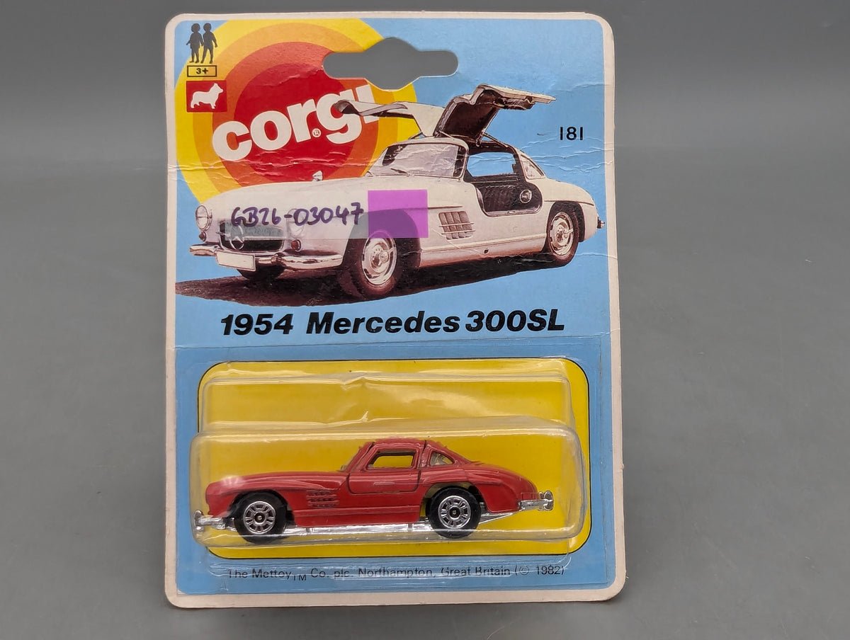 Modellautos 1:43 Corgi Toys 181 Mercedes Benz 300 SL 1954 ungeöffnete OVP