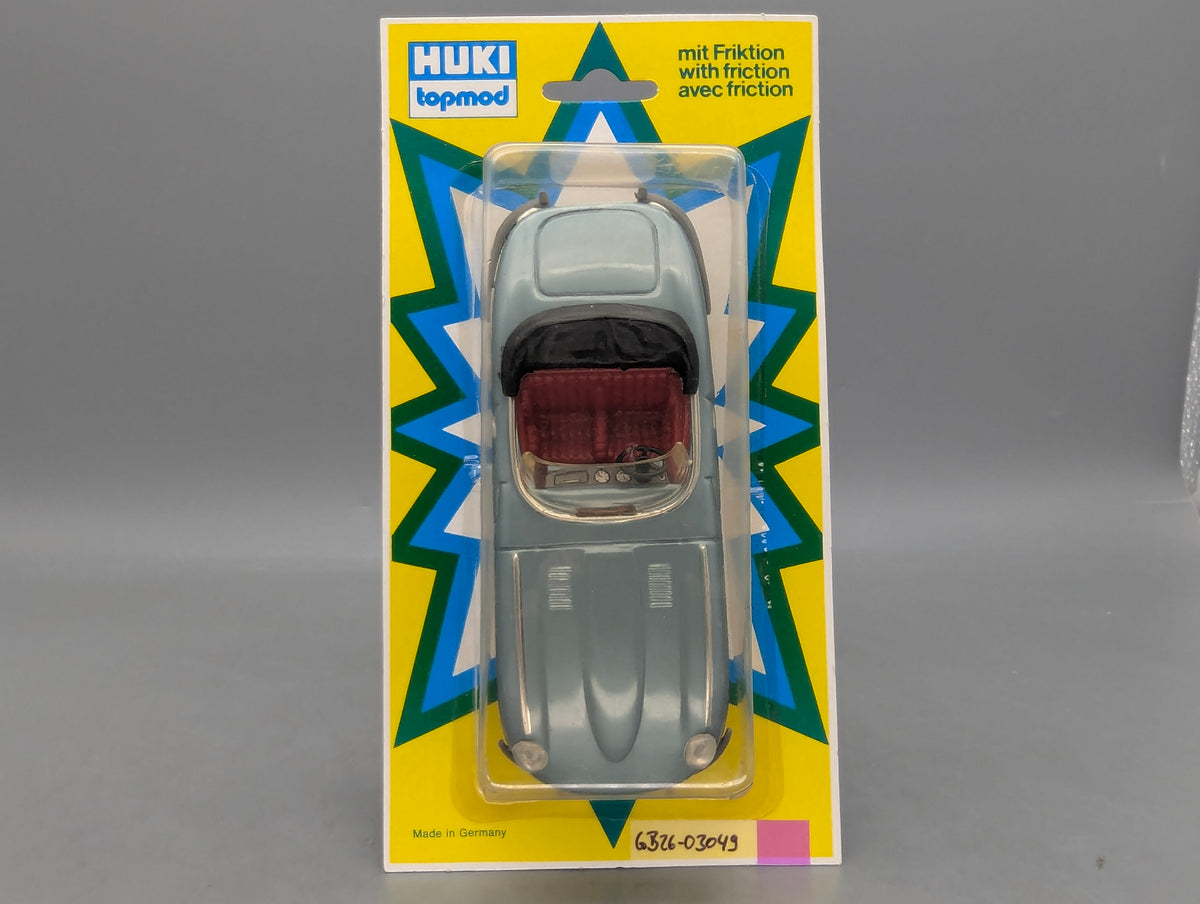 Modellautos ca. 1:40 nicht 1:43 Huki 202 Jaguar Cabriolet mit Friktionsmotor mit OVP
