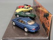 Modellautos 1:64 Hot Wheels 22320 Jaguar 4-tlg Set XKSS XKE XJ13 XKR mit OVP