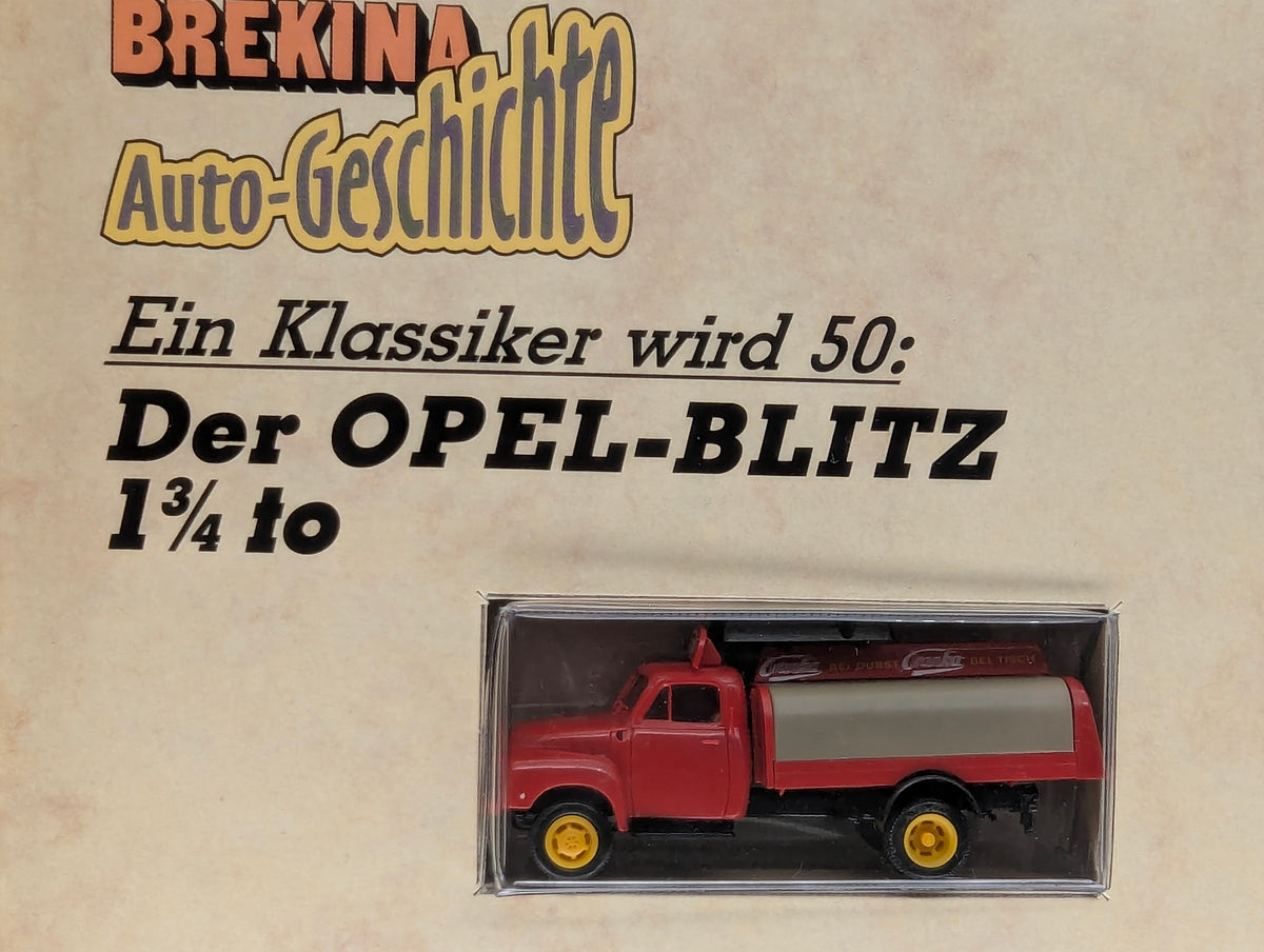 LKW Modelle H0 1:87 Brekina 90383 Opel Blitz 1 3/4 to 5-tlg Set 50 Jahre Opel Blitz OVP