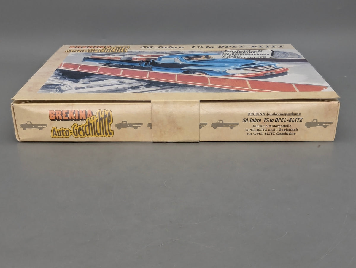LKW Modelle H0 1:87 Brekina 90383 Opel Blitz 1 3/4 to 5-tlg Set 50 Jahre Opel Blitz OVP