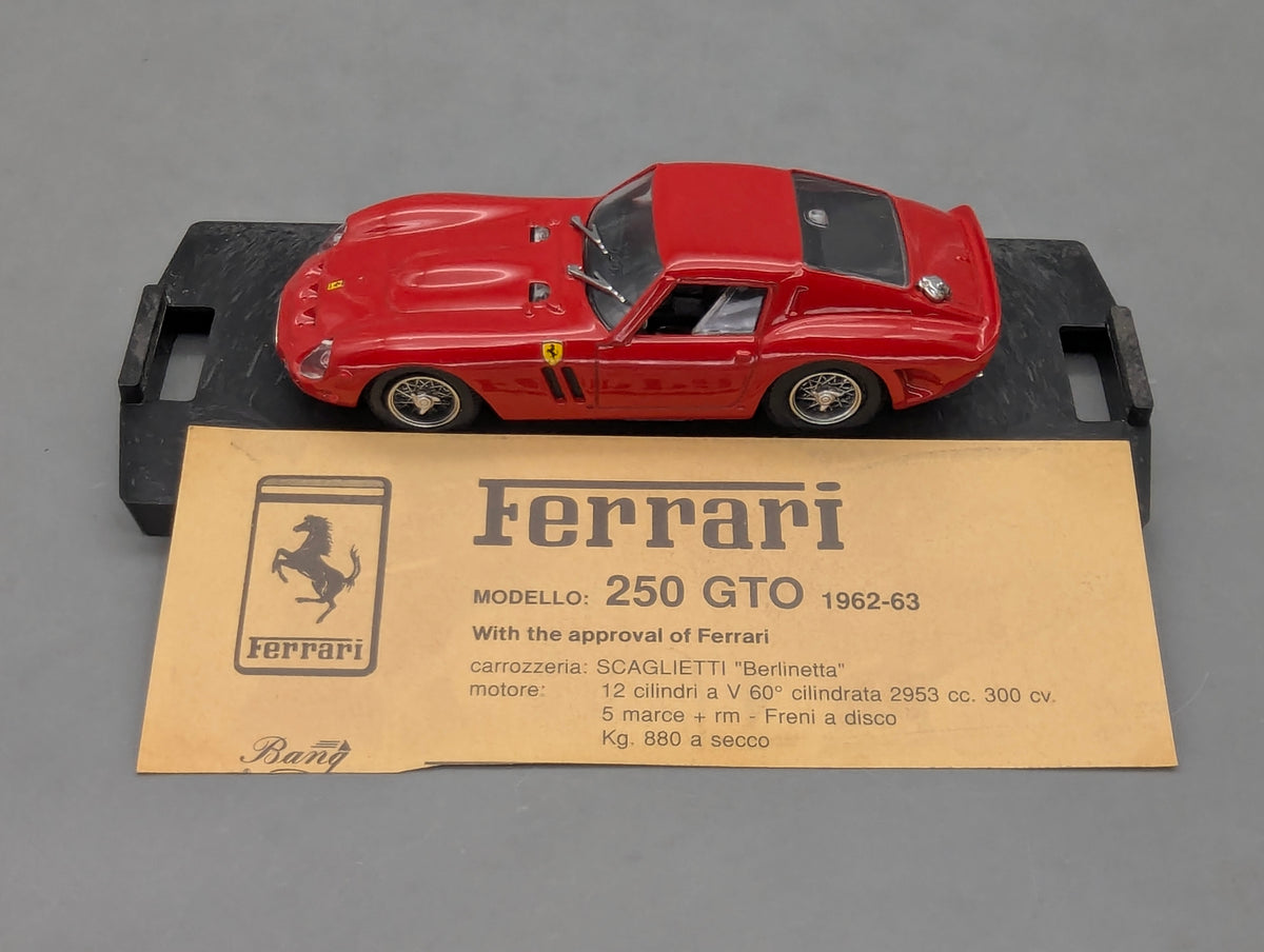 Modellautos 1:43 Bang Revell 401 Ferrari 250 GTO Prova Red mit OVP
