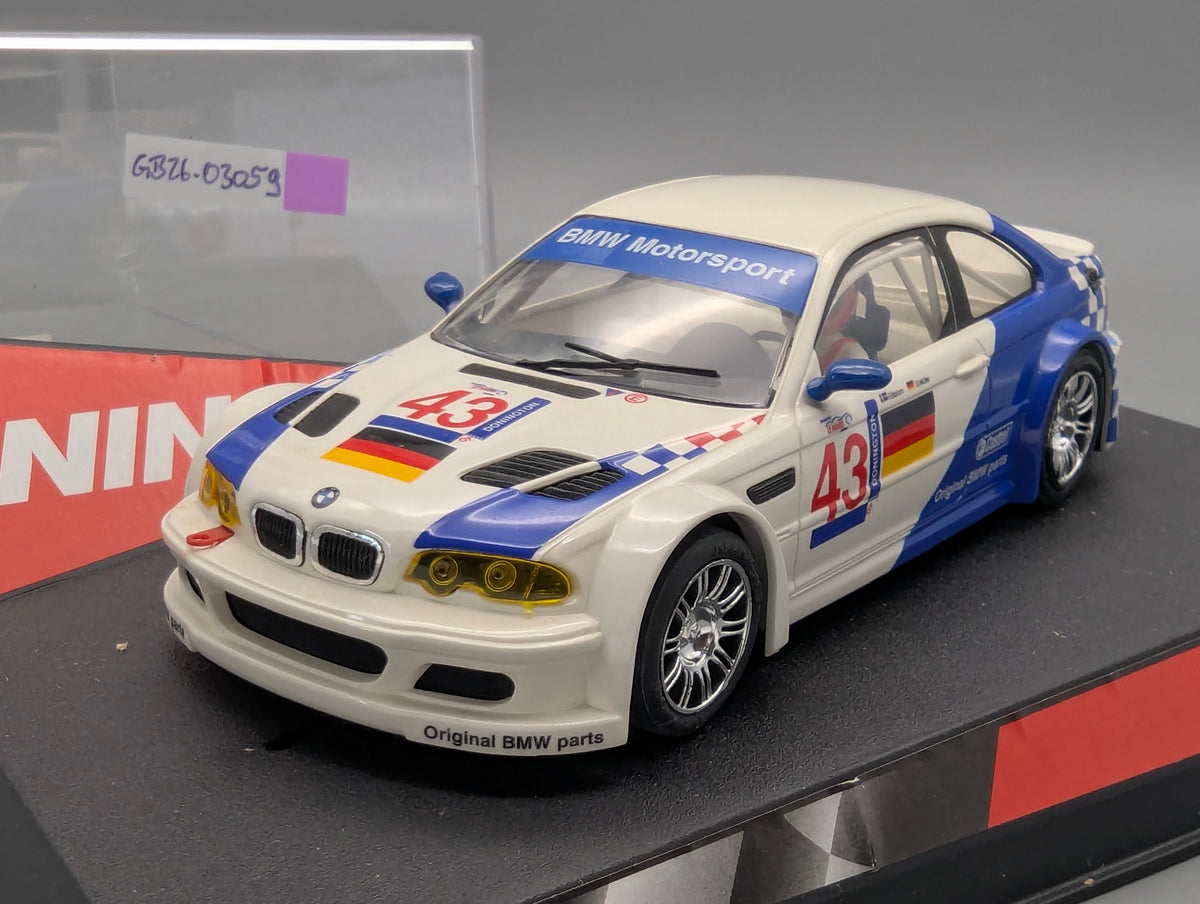 Modellautos Slotcar 1:32 Ninco 50271 BMW M3 GTR #43 D. Müller F. Ekblom mit OVP