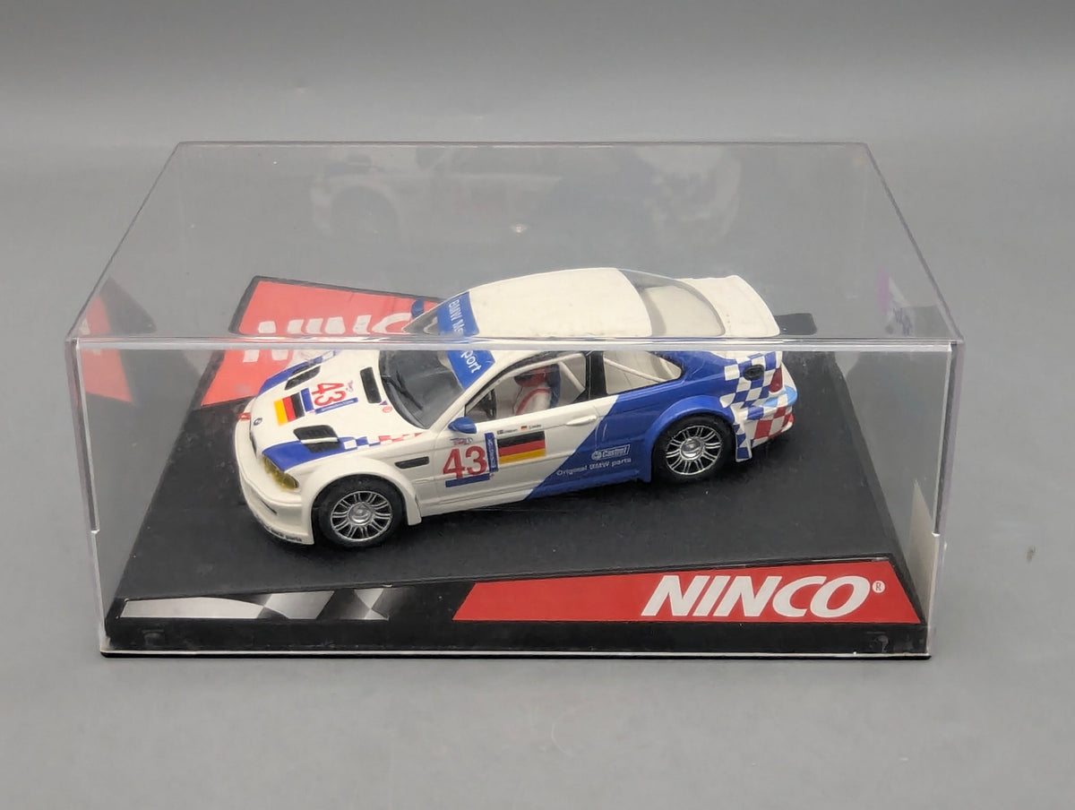 Modellautos Slotcar 1:32 Ninco 50271 BMW M3 GTR #43 D. Müller F. Ekblom mit OVP