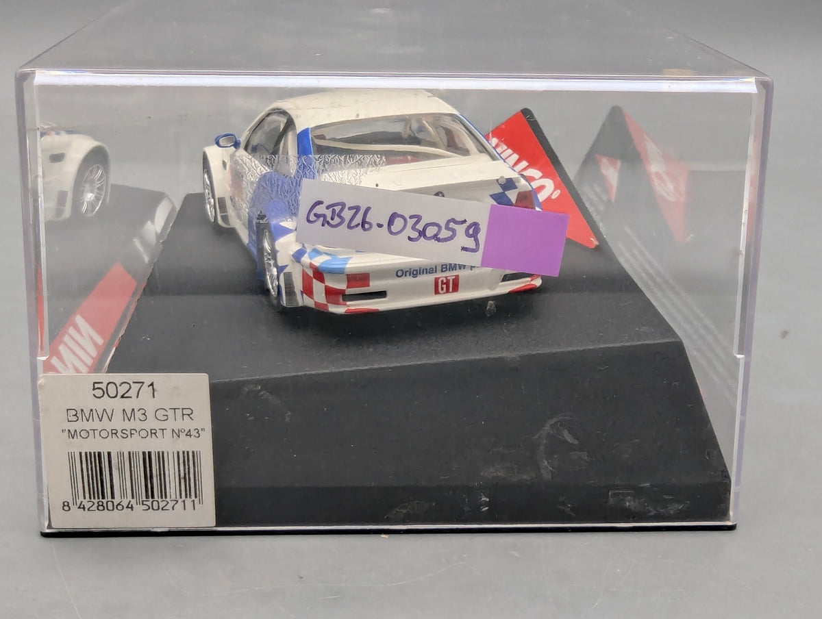 Modellautos Slotcar 1:32 Ninco 50271 BMW M3 GTR #43 D. Müller F. Ekblom mit OVP