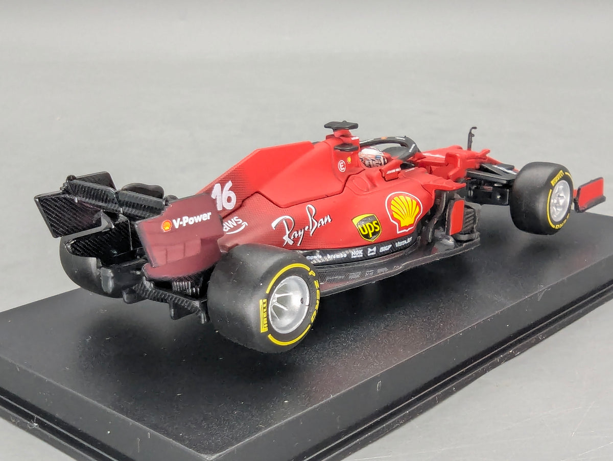 Modellautos 1:43 Bburago Ferrari SF21 #16 C. Leclerc mit OVP