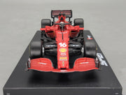 Modellautos 1:43 Bburago Ferrari SF21 #16 C. Leclerc mit OVP