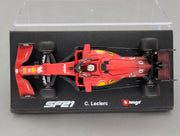 Modellautos 1:43 Bburago Ferrari SF21 #16 C. Leclerc mit OVP