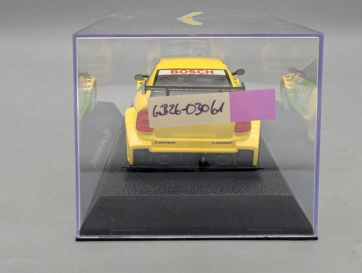 Modellautos Slotcar 1:32 Scalextric Opel Astra V8 Coupe Oase DTM 2000 #11 Bartels Vitrine