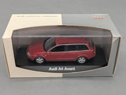 Modellautos 1:43 Minichamps Audi A4 3.0 Avant Rot mit Dealer OVP