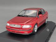 Modellautos 1:43 Minichamps Volvo S40 Rot mit Dealer OVP