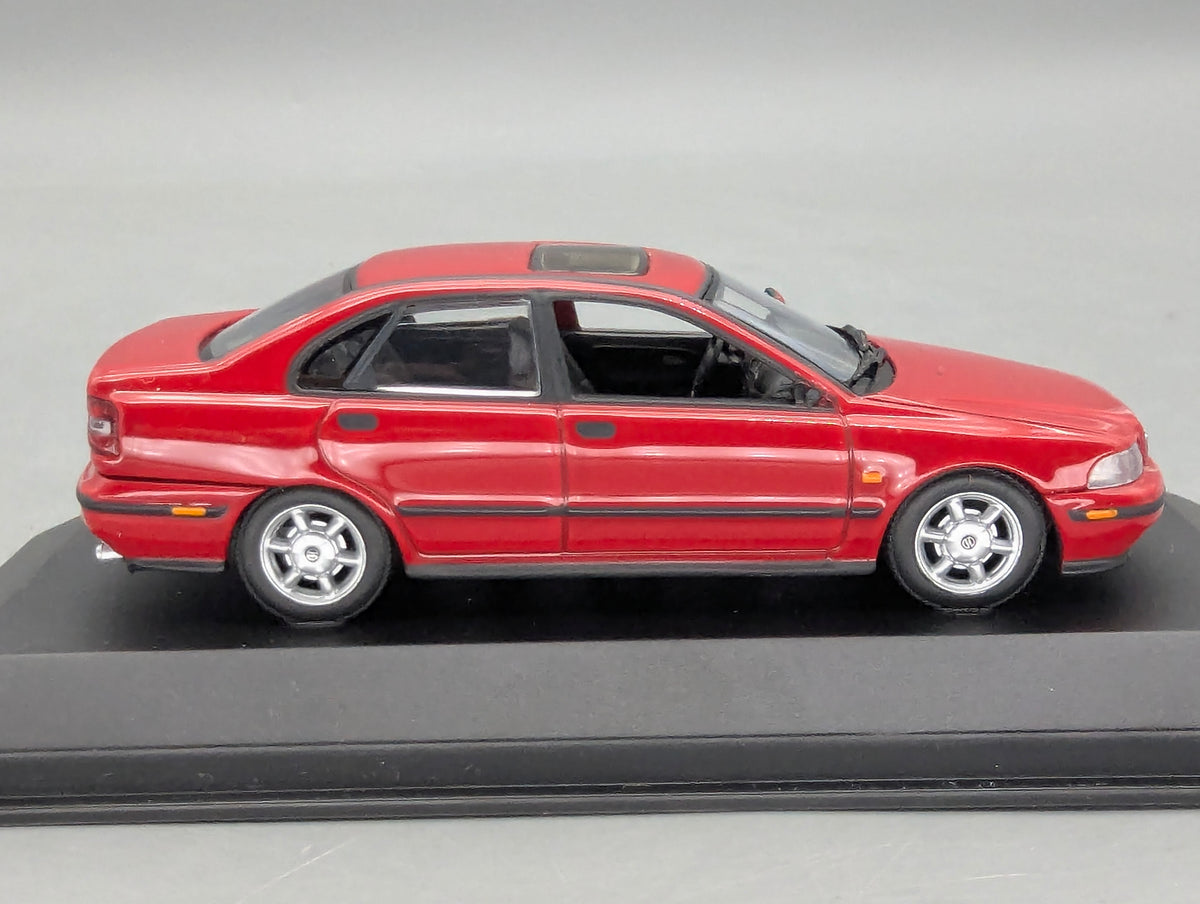 Modellautos 1:43 Minichamps Volvo S40 Rot mit Dealer OVP