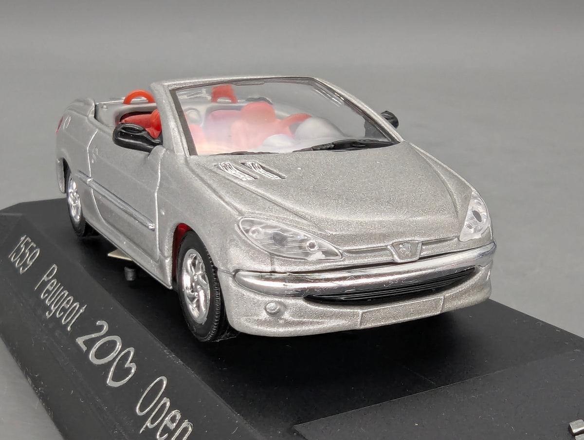 Modellautos 1:43 Solido 1559 Peugeot 206 CC Open Cabriolet mit OVP