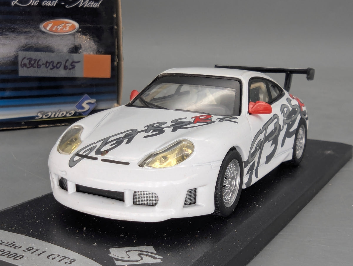 Modellautos 1:43 Solido Porsche 911 GT3 RSR 2000 mit OVP
