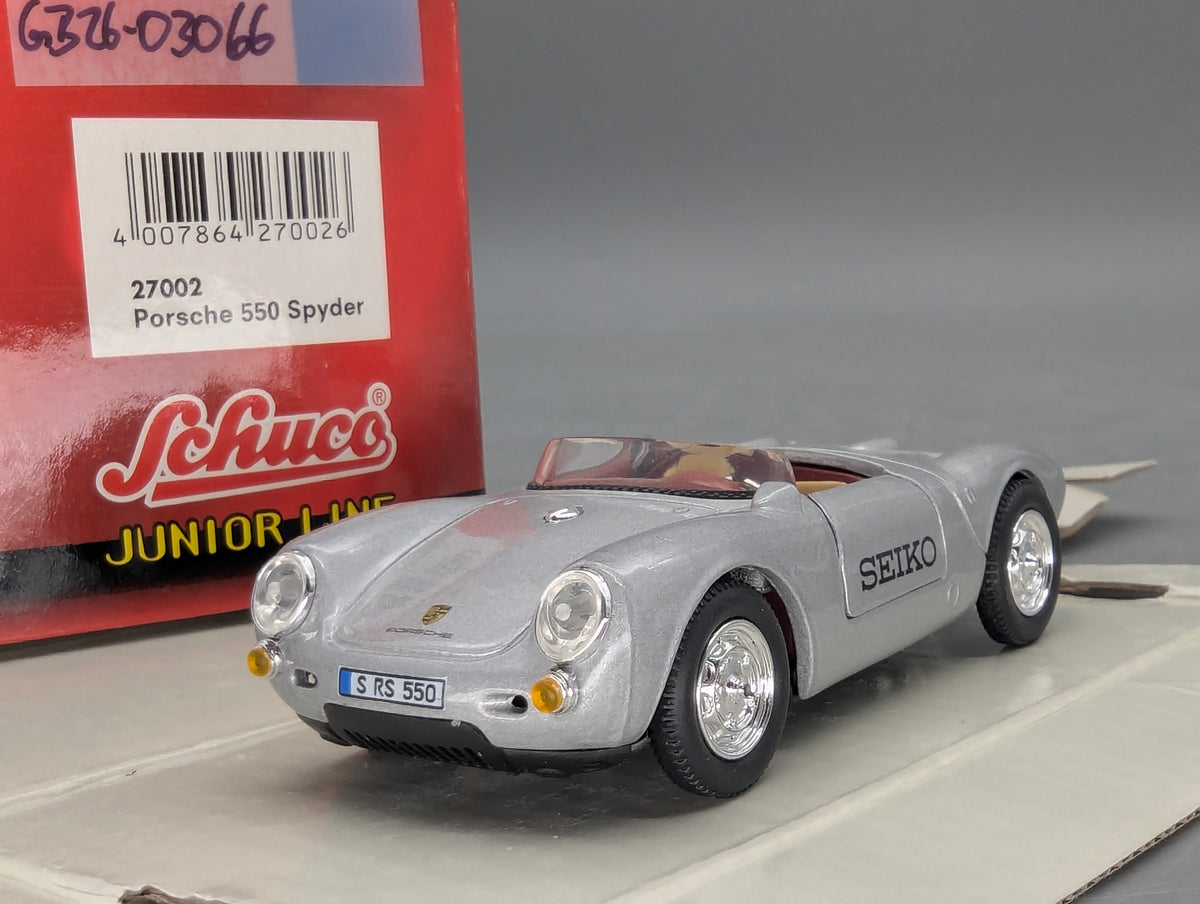 Modellautos 1:43 Schuco 27002 Porsche 550 Spyder Seiko mit OVP