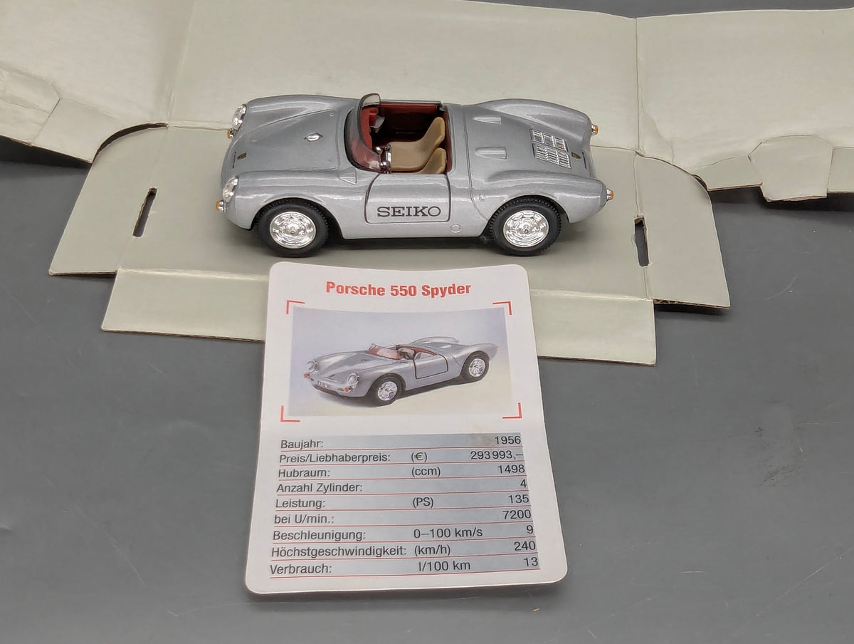 Modellautos 1:43 Schuco 27002 Porsche 550 Spyder Seiko mit OVP