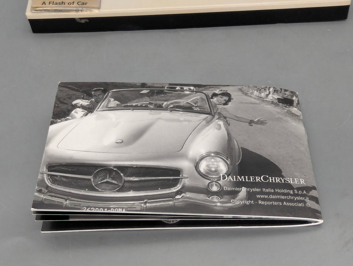 Modellautos 1:43 Minichamps Mercedes-Benz 300 SL Gullwing A Flash of Car Dealer OVP
