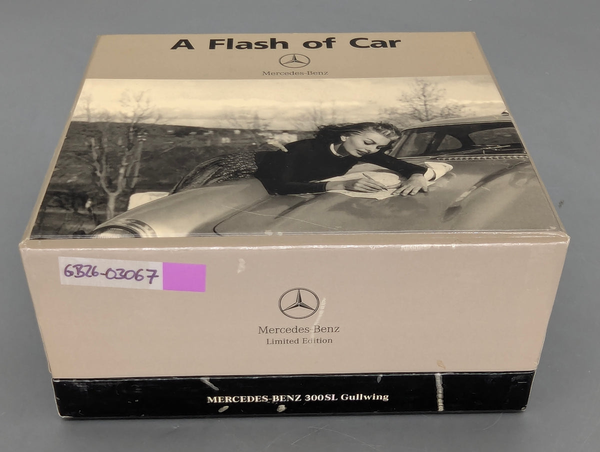 Modellautos 1:43 Minichamps Mercedes-Benz 300 SL Gullwing A Flash of Car Dealer OVP