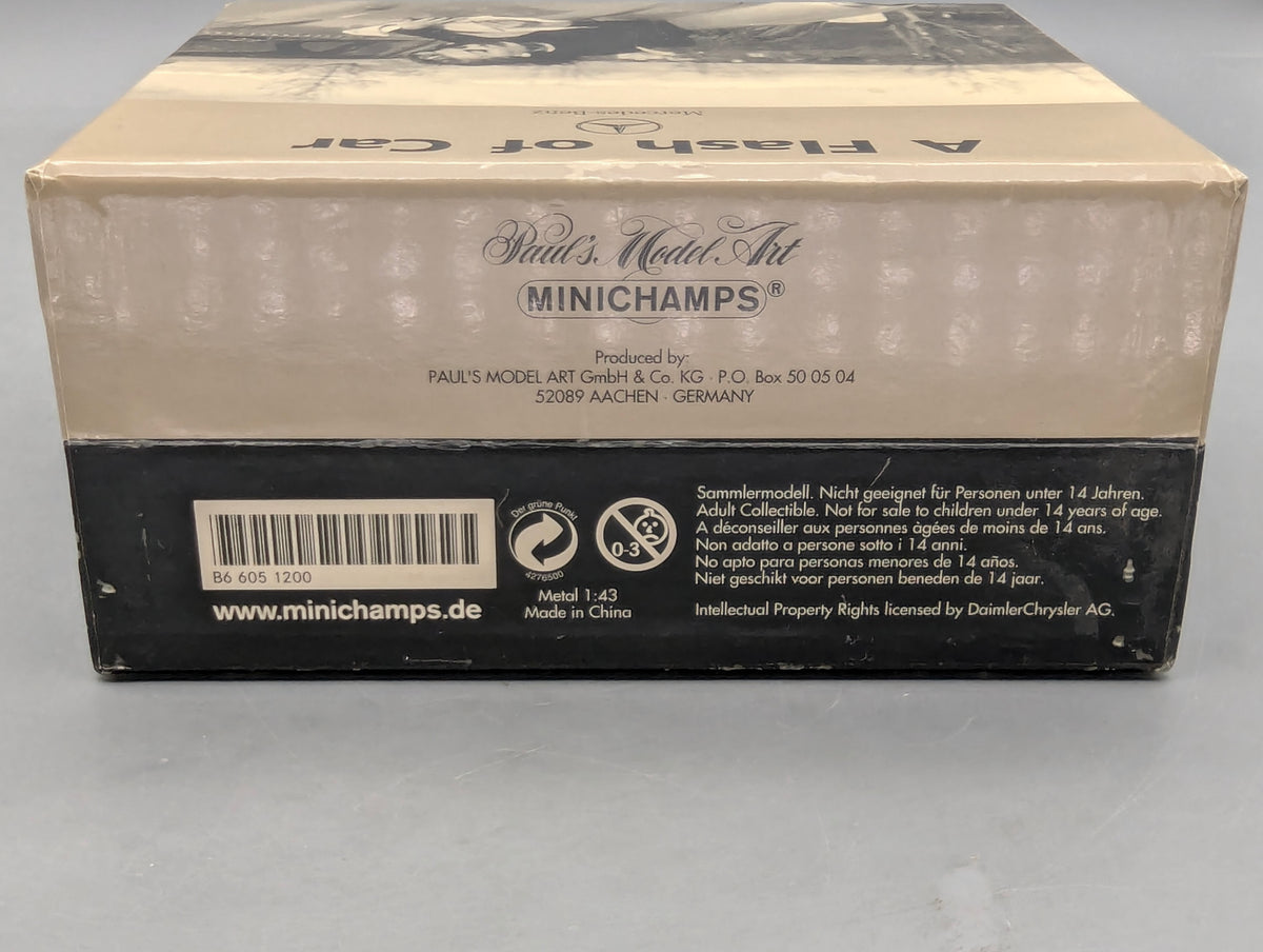 Modellautos 1:43 Minichamps Mercedes-Benz 300 SL Gullwing A Flash of Car Dealer OVP