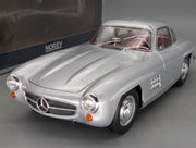 Modellautos 1:18 Norev Mercedes-Benz 300 SL Gullwing 1954 Silber OVP