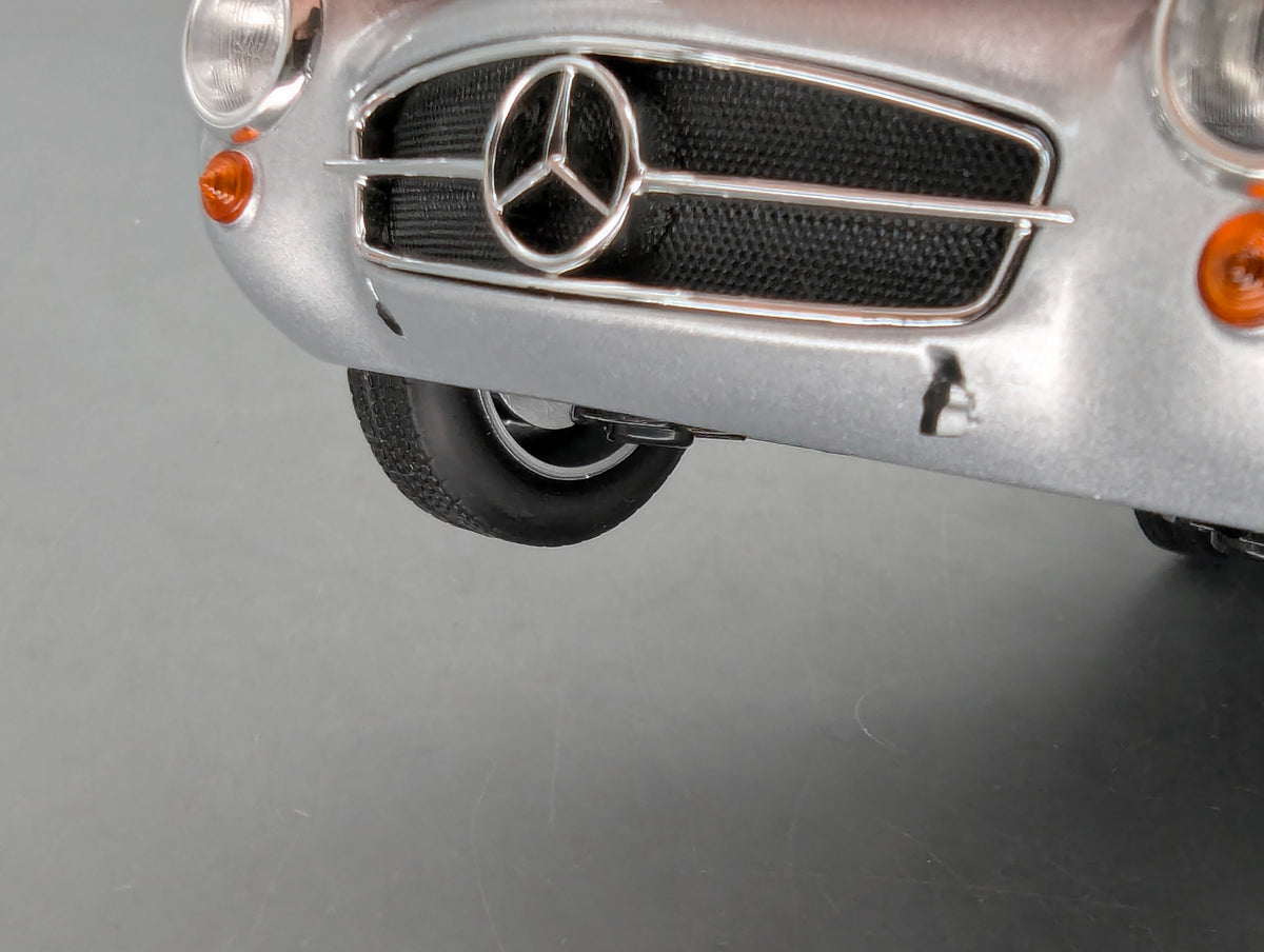 Modellautos 1:18 Norev Mercedes-Benz 300 SL Gullwing 1954 Silber OVP