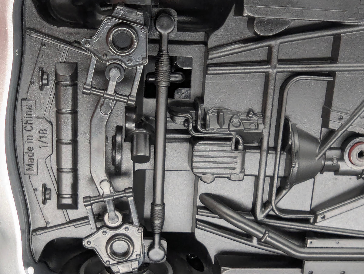 Modellautos 1:18 Norev Mercedes-Benz 300 SL Gullwing 1954 Silber OVP