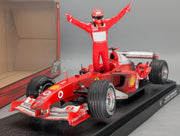 Modellautos 1:18 Hot Wheels Racing B6219 Ferrari F1 2004 WC #1 M. Schumacher OVP