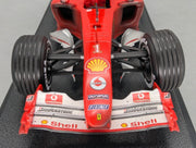 Modellautos 1:18 Hot Wheels Racing B6219 Ferrari F1 2004 WC #1 M. Schumacher OVP