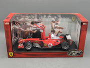 Modellautos 1:18 Hot Wheels Racing B6219 Ferrari F1 2004 WC #1 M. Schumacher OVP