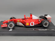 Modellautos 1:18 Hot Wheels Racing 54646 Ferrari 150 GP Wins 2002 #1 M. Schumacher OVP