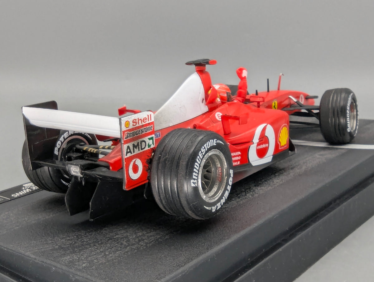 Modellautos 1:18 Hot Wheels Racing 54646 Ferrari 150 GP Wins 2002 #1 M. Schumacher OVP