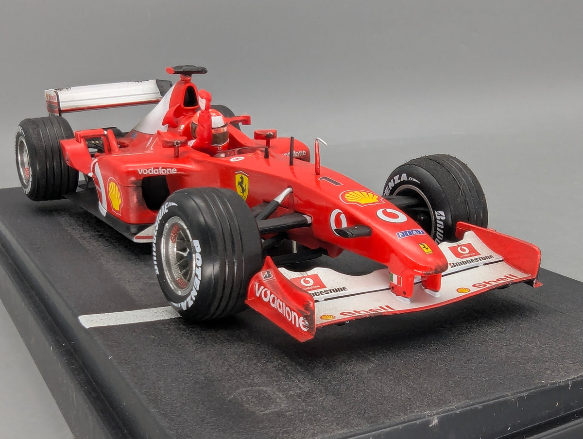 Modellautos 1:18 Hot Wheels Racing 54646 Ferrari 150 GP Wins 2002 #1 M. Schumacher OVP
