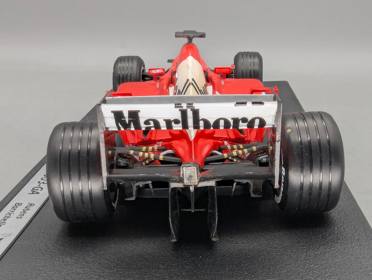 Modellautos 1:18 Hot Wheels Racing 54646 Ferrari F2003-GA #2 R. Barrichello OVP